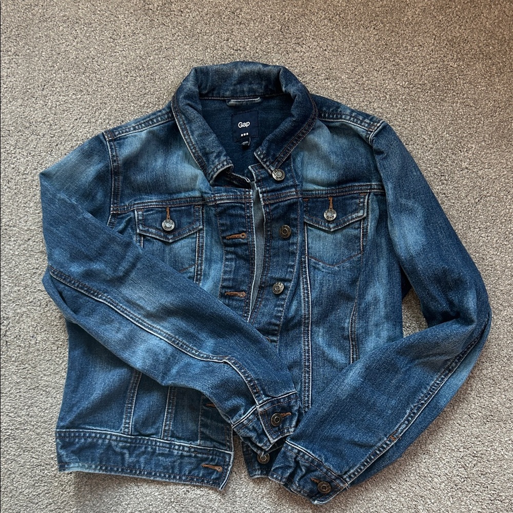 GAP Bleached Denim Jacket